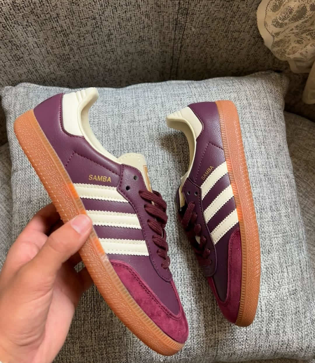 ADIDAS Samba OG burgundy