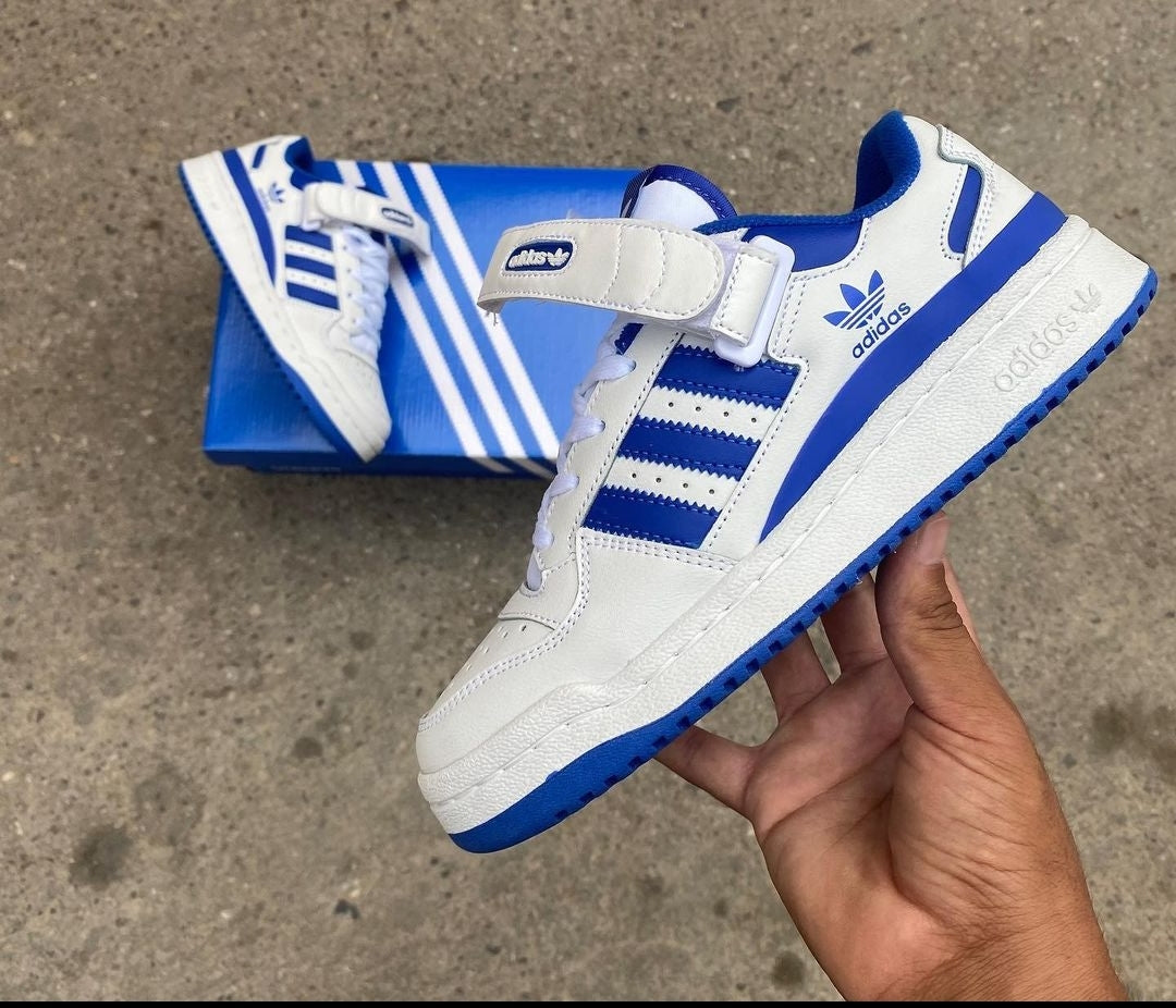 ADIDAS FORUM LOW BLEU