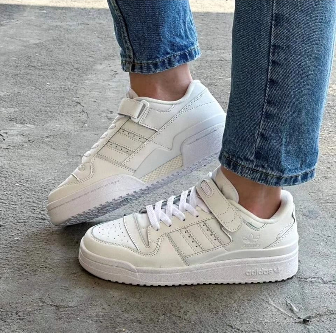 ADIDAS FORUM LOW WHITE
