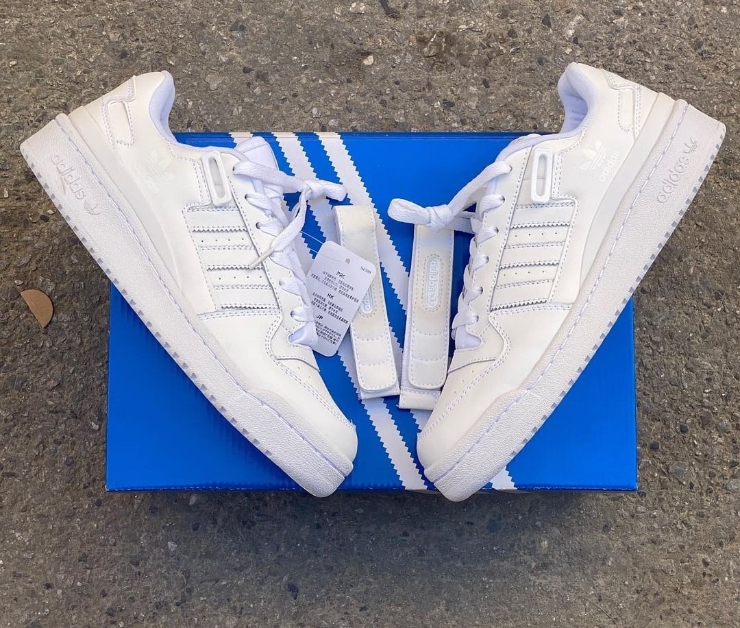 ADIDAS FORUM LOW WHITE