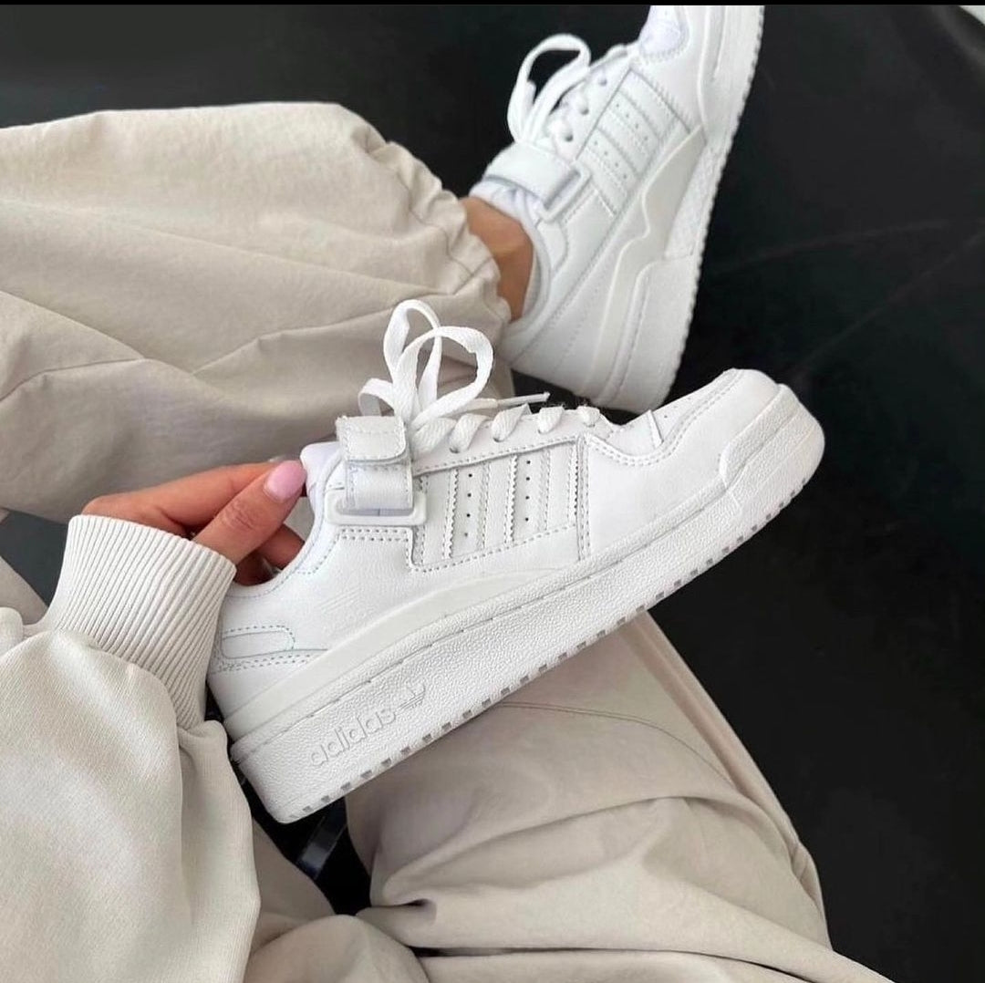 ADIDAS FORUM LOW WHITE