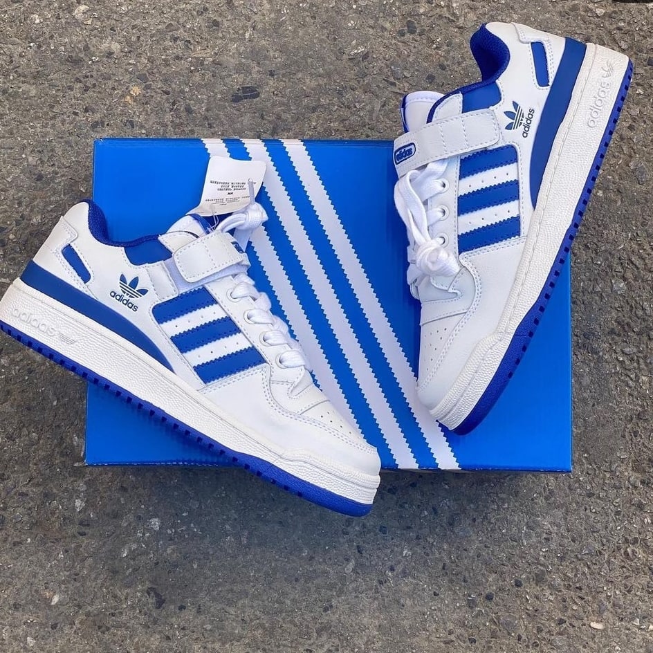 ADIDAS FORUM LOW BLEU