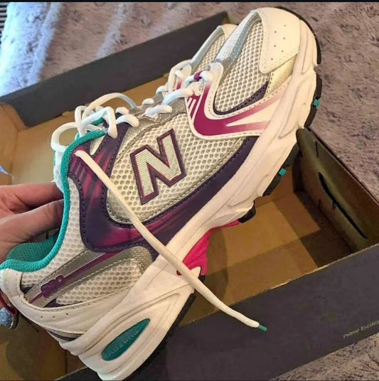 New Balance 530 violet Rose Vert