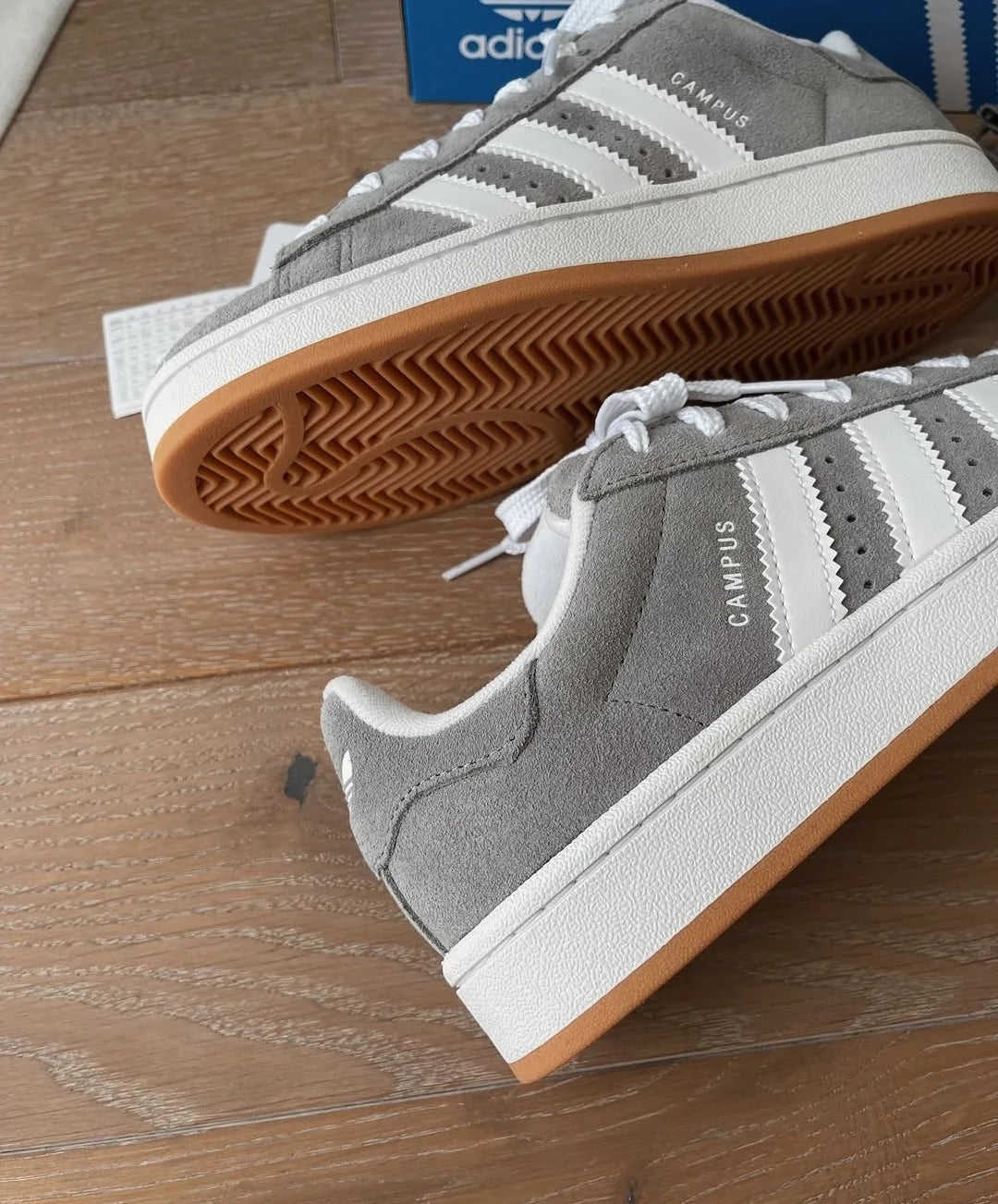 Adidas campus 00's gris 🩶🤍
