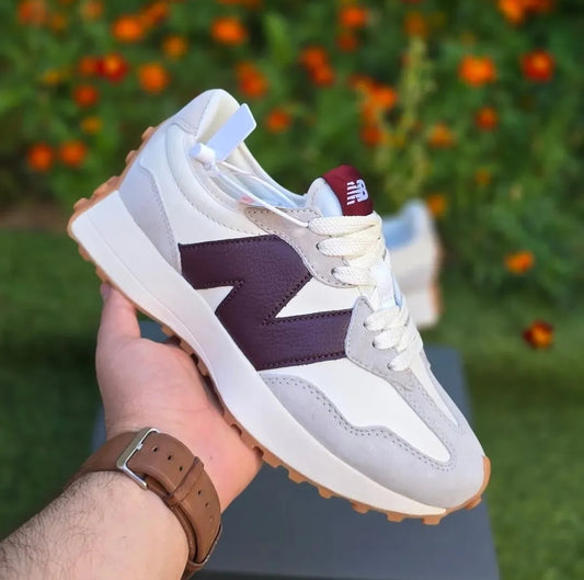 New Balance 327 burgundy