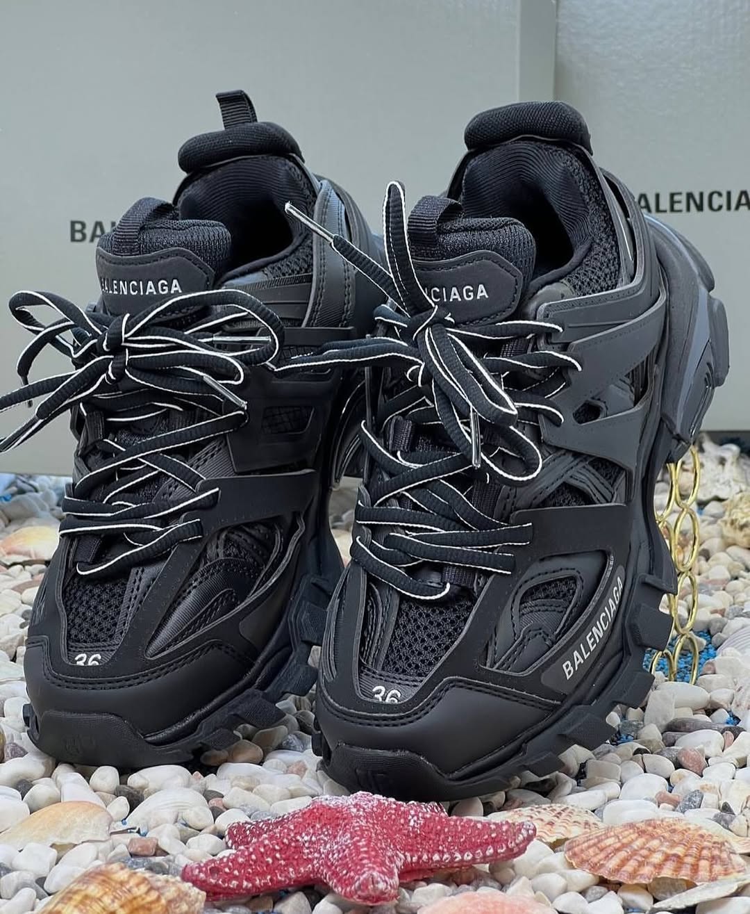 Balenciaga track Black