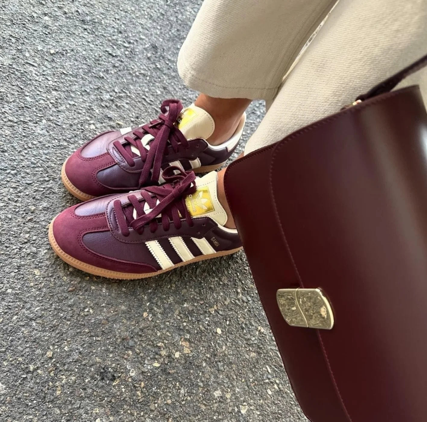 ADIDAS Samba OG burgundy