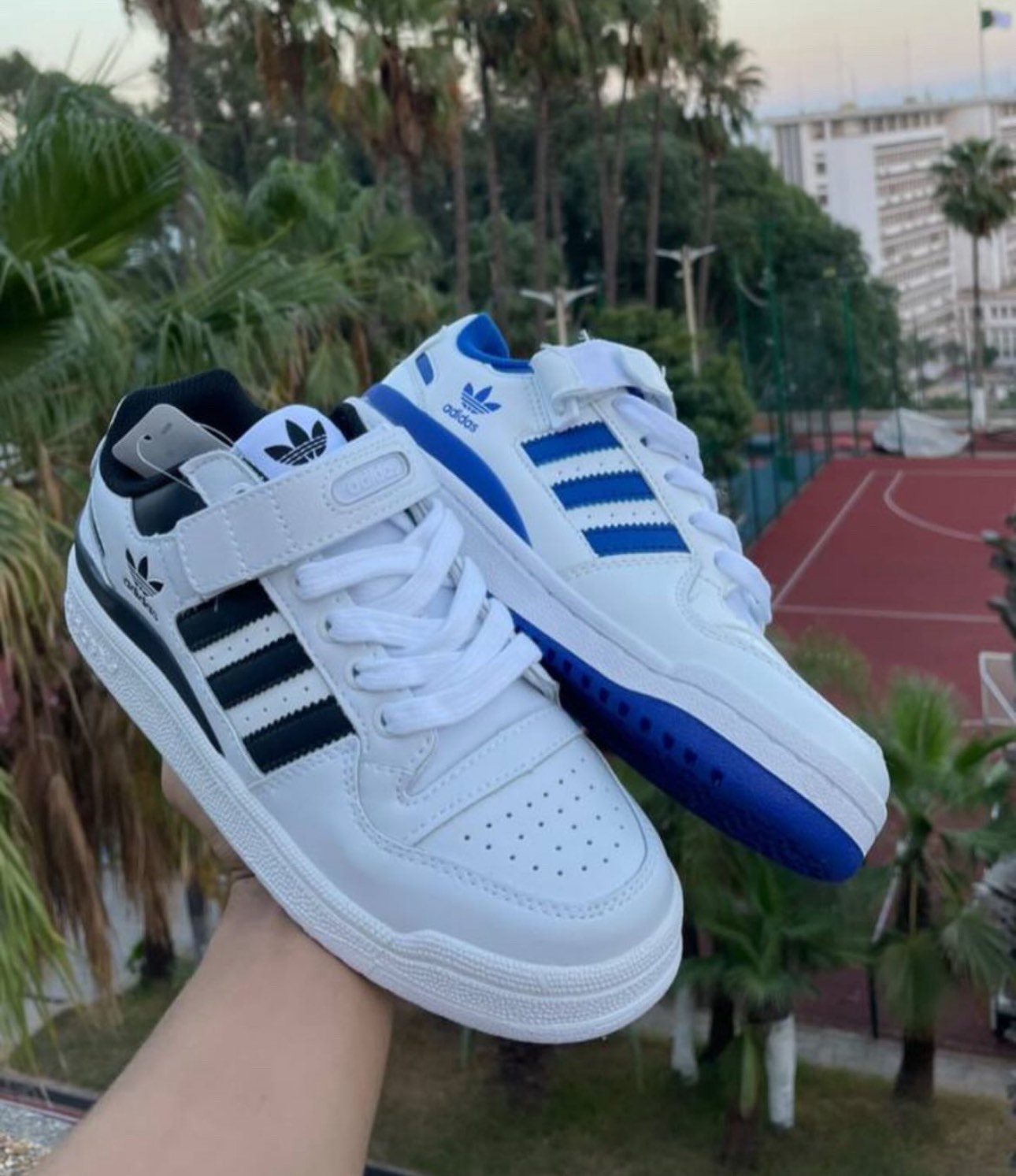 ADIDAS FORUM LOW BLEU